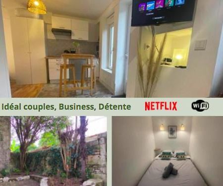 L'Escale Niortaise - Centre-Ville - 10Mn Gare - Wifi - Netflix Bagian luar foto